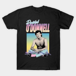 Daniel O'Donnell Aesthetic 80s Design T-Shirt